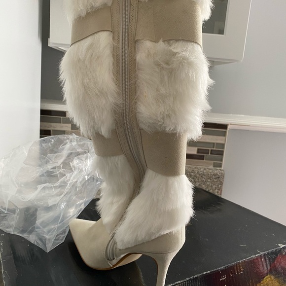 Fur Collin Stuart Boots Women Fashion - Picture 4 of 6